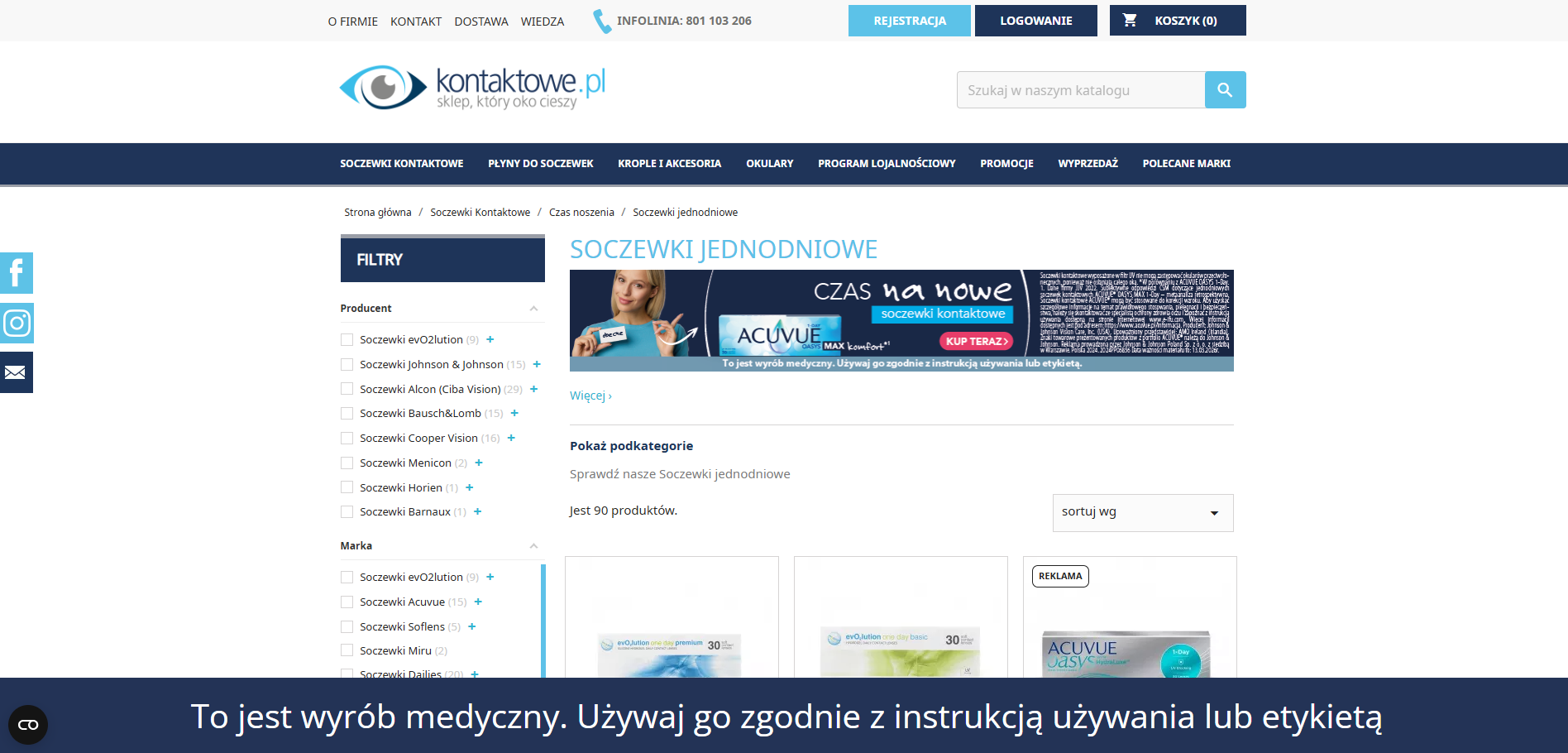 Soczewki jednodniowe – idealne dla alergików i wrażliwych oczu